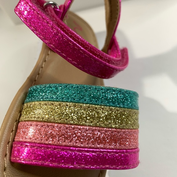 Sugar Rainbow Cake Toddler Sandal 5T and 6T - Picture 7 of 9